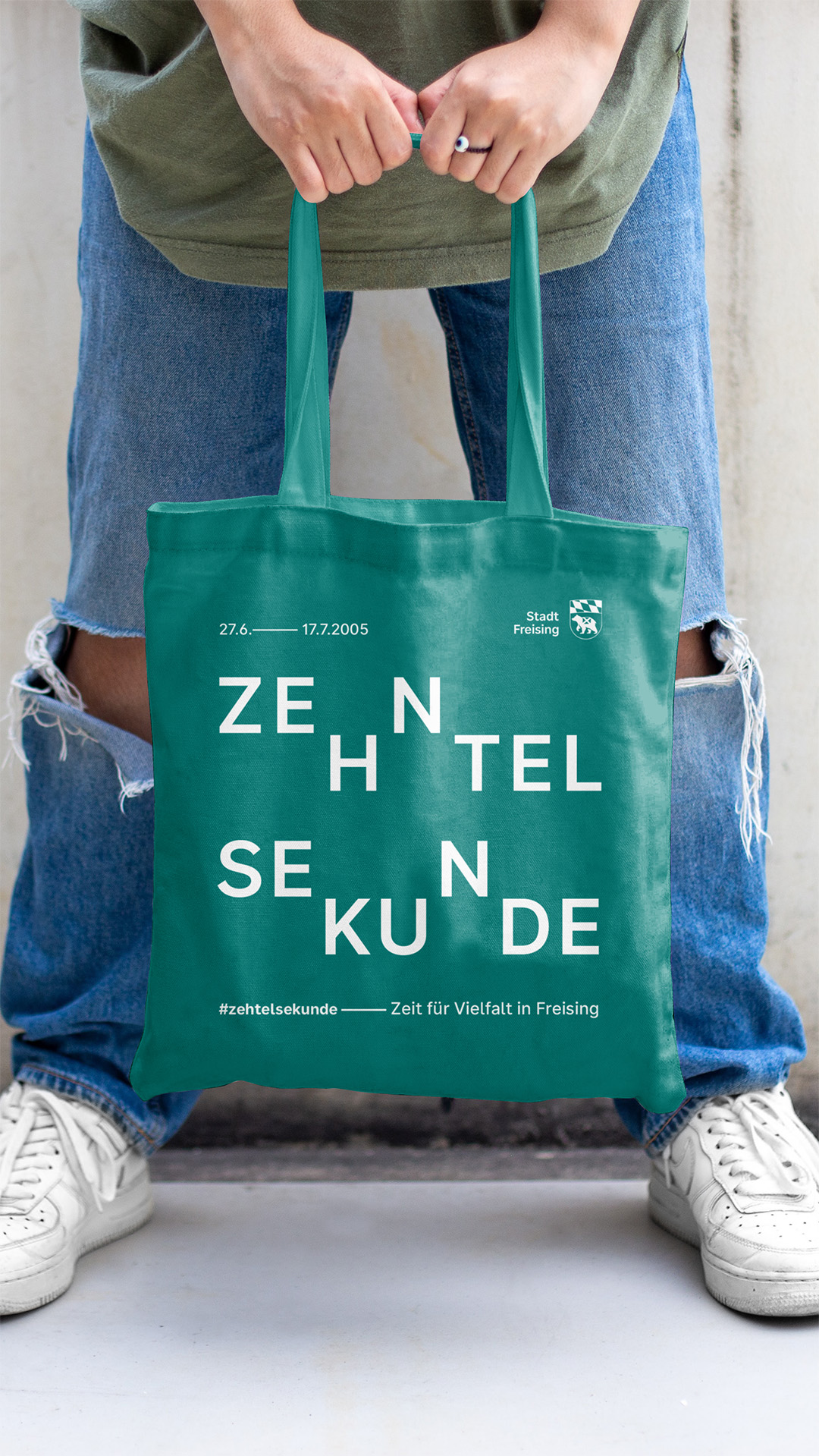 Zehntelsekunde Tasche